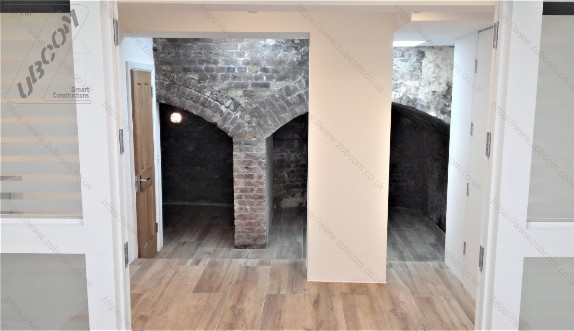 Modern basement office located in Soho, London 